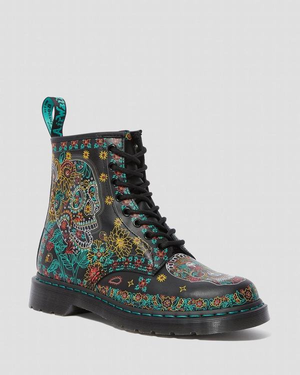 Dr Martens Dámské Kotníkové Boty 1460 Skull Viacfarebný, CZ-579148